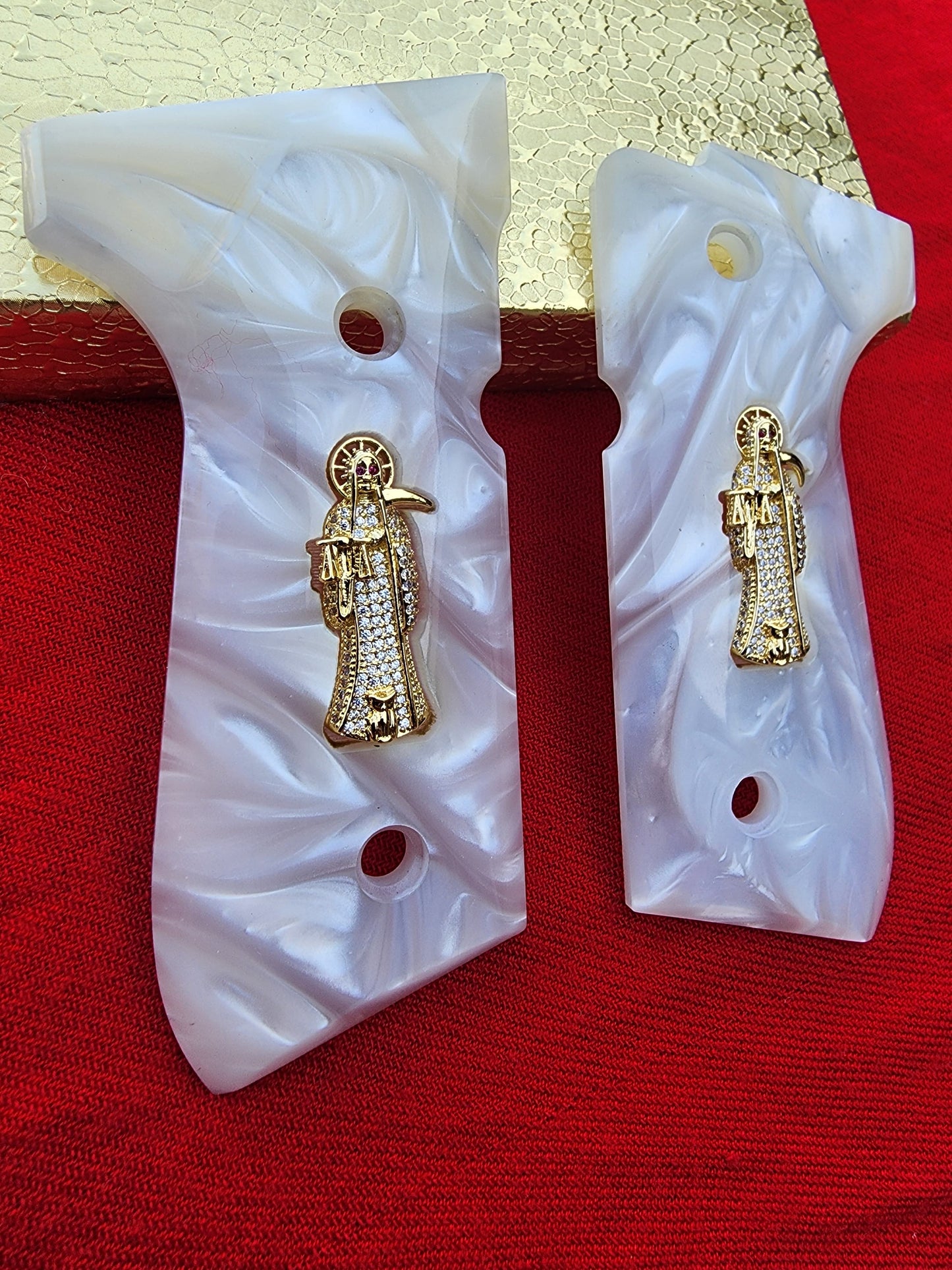 Beretta Custom Engraved  Santa Muerte 92 Fs 96 Fs M9n
